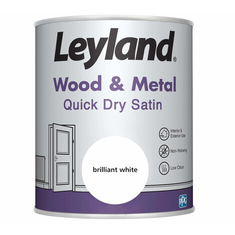 Ronseal Pure brilliant white Matt Metal & wood paint, 750ml