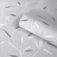 Belgravia Wallpaper Amelie Leaf Grey 3002 Full Roll