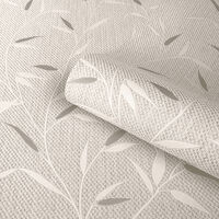 Belgravia Wallpaper Amelie Leaf Beige 3001 Full Roll