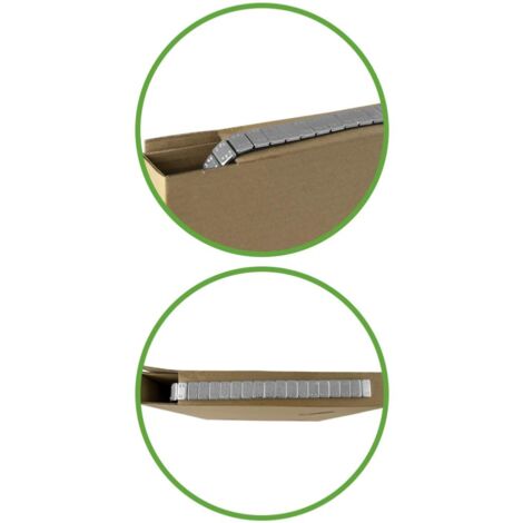 Masse d’équilibrage Adhésive en Acier - Rouleau dévidoir de 5kg - 5gr x 1000 Masses
