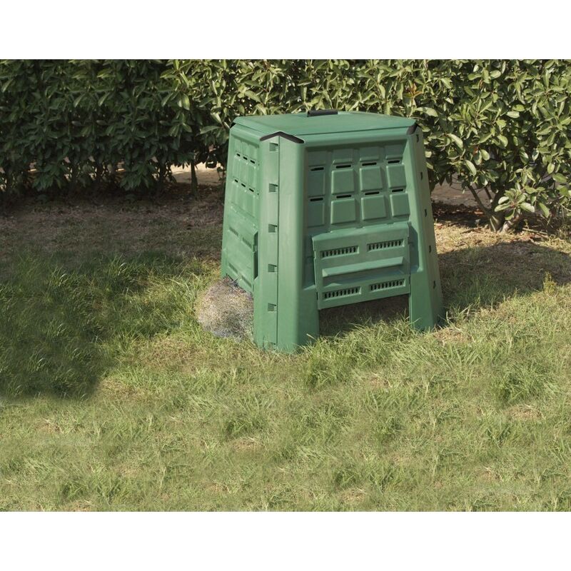 Compostiera da giardino eco-master litri 300 cm 60x60xh90