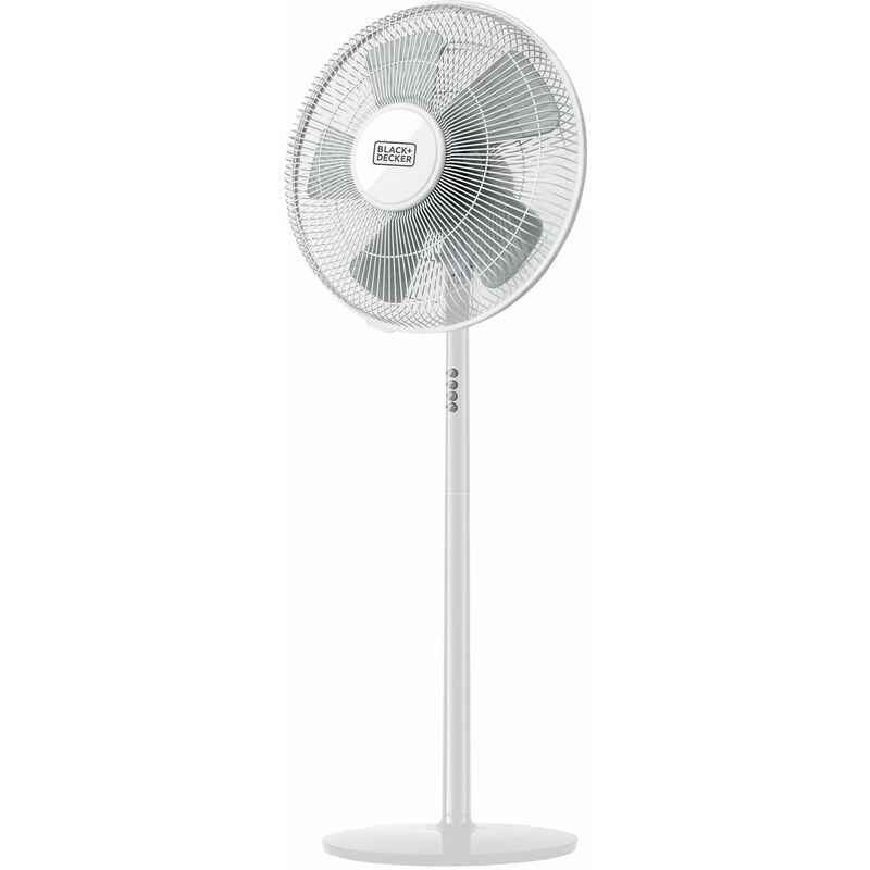 VENTILATORE A PAVIMENTO PIANTANA 60 W B+D 5 PALE 130 CM BXEFP60E Ø 40