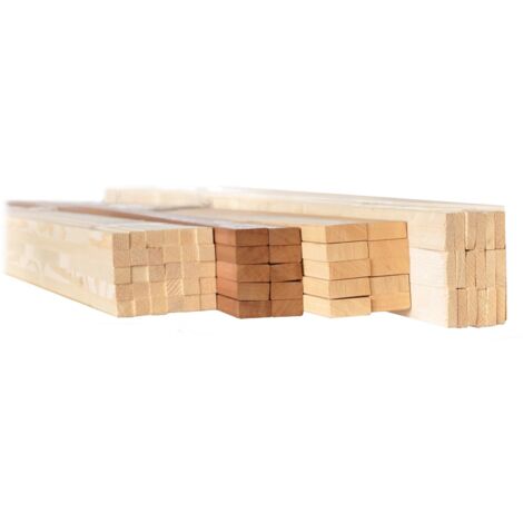 Listello in abete levigato 5pz. mm.20x95x200h listelli - Salone (1/2)