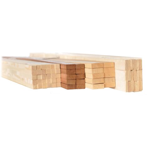 Listello in abete levigato 3pz. mm.45x95x200h listelli - Salone (1/2)
