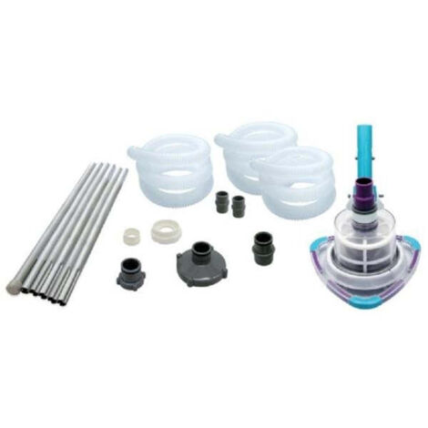 Aspiratore per fondo Bestway per pulizia piscina rotante a 360 con manico mod.k816cbx - Salone (1/4)