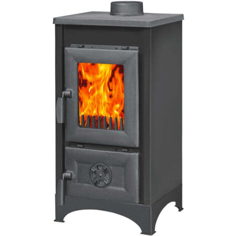 STUFE A LEGNA K-LINE KARUSEL MINI KW 7,09 CM.41x38,2xH80 BORDEAUX (1/4)