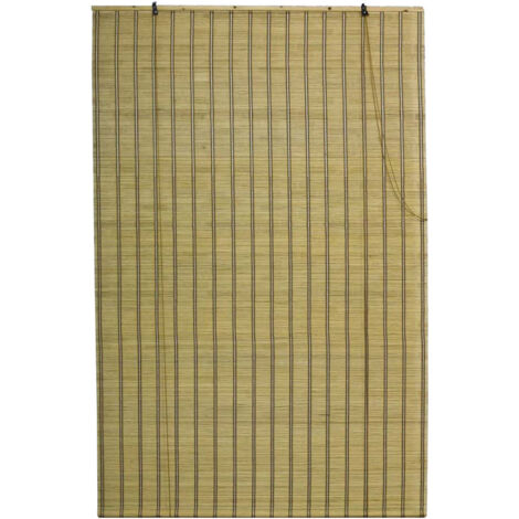 Tapparella tenda da sole ombreggiante frangivista cm 100x250 in midollino da balcone finestra