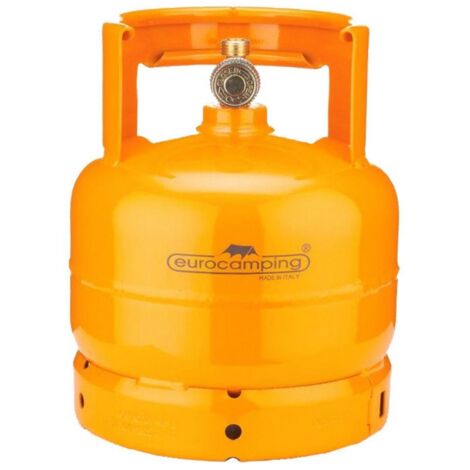 bombola da 2 kg per gas liquido con rubinetto omologata ricaricabile