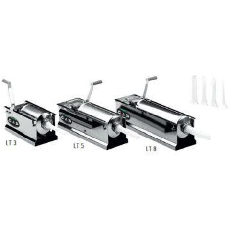 Insaccatrice per salumi inox lt.8 palumbo doppia velocita' made in italy - Salone