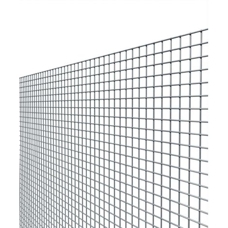 1ROTOLO Rete per recinzione elettrosaldata a MAGLIA QUADRA MM 12X25 H 50 CM 25MT