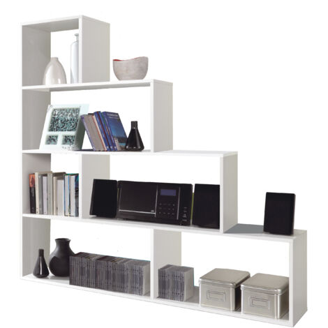 Kit libreria klum cm.145x29x145h bianco - Salone (1/5)