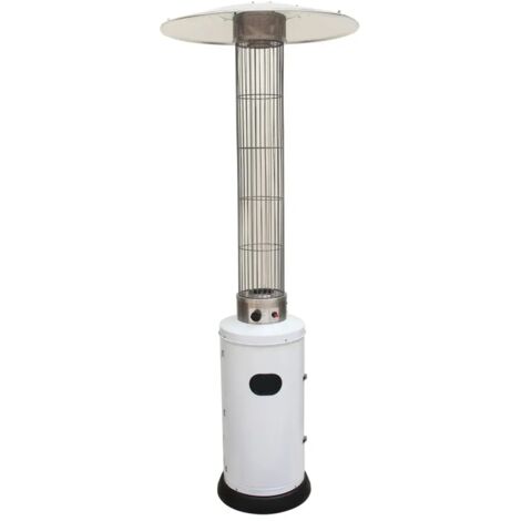 Stufa Aerea da Patio Cilindrica Teporus 10,5 kW – Colore Bianco (1/5)