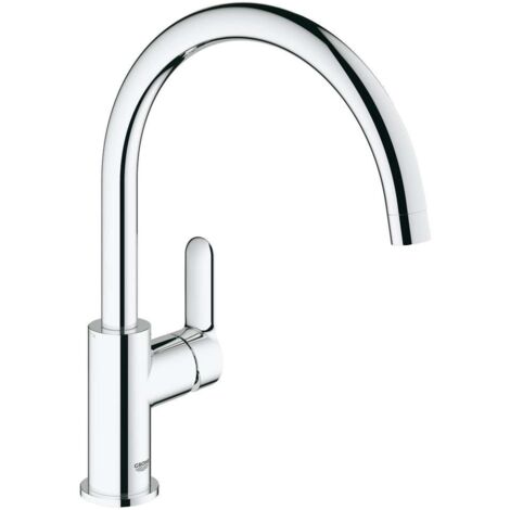 BauEdge Rubinetto Miscelatore monocomando lavello cucina,canna girevole 360° (1/10)