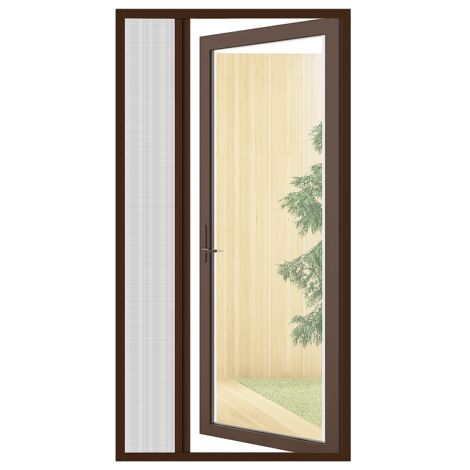 ZANZARIERA IN KIT PORTA 140Xh240 MARRONE (1/2)