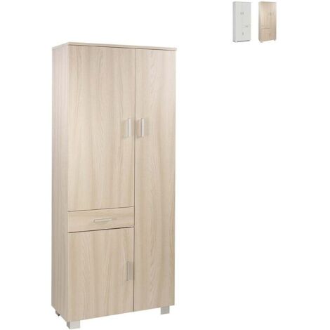 Kit armadio multiuso bagno h180l77 p34 cm finitura olmo chiaro sarmog 623k - Sarmog