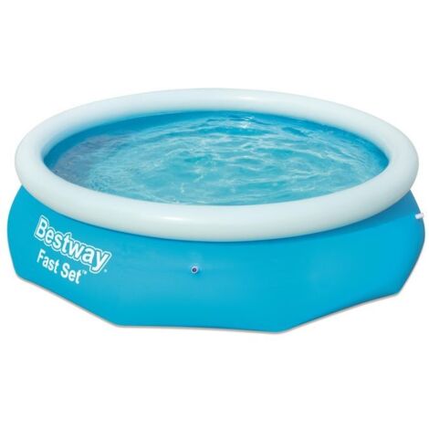 PISCINA BESTWAY TONDA IN PVC ANELLO 305H76 -57266 (1/10)