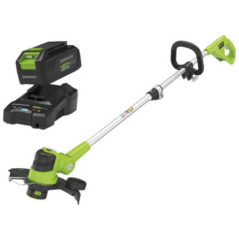 Tagliabordi a batteria 48 V kit 2 Ah G48LT30K2 con carica – Greenworks