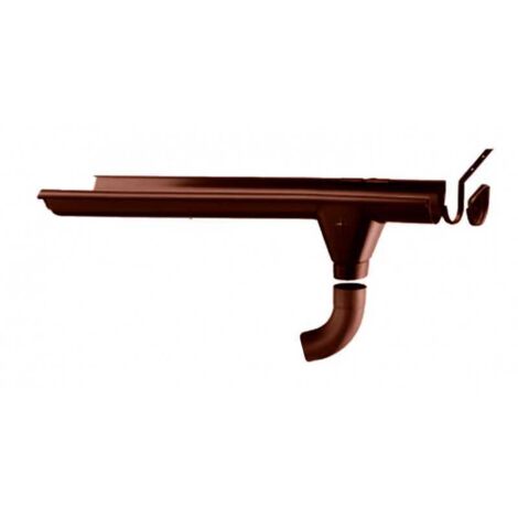 Gronde grondaie per casette con falde Kit B da cm. 220 a cm. 259