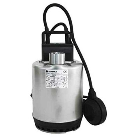 Pompa di drenaggio per acque CHIARE Lowara DOC7 VX Monofase 0,55kw pulita per svuotare dalla pioggia cantine vasche e pozzetti automatica con galleggiante qualità professionale (1/5)