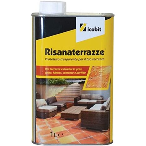 RISANA TERRAZZE - PROTETTIVO IMPERMEABILIZZANTE PER TERRAZZE E BALCONI LT. 1