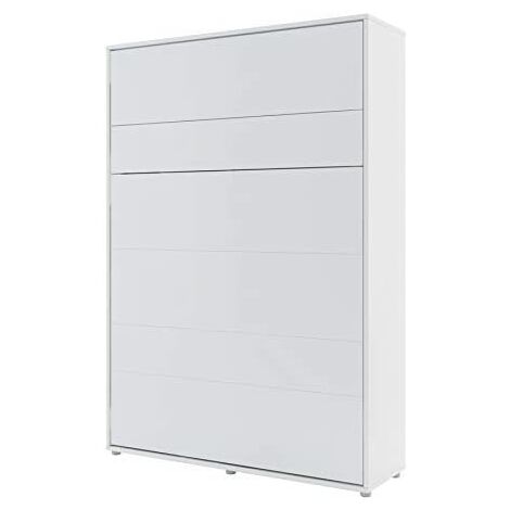 Letto Pieghevole Lenart bed concept cm 151x46-228x217h Bianco opaco (1/5)