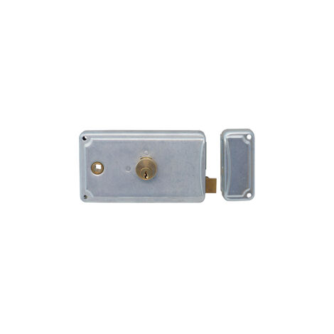 F.lli Facchinetti SERRATURA FERRO APPL. 3M+S ZINCATA Art. P38 E. 60 Dx