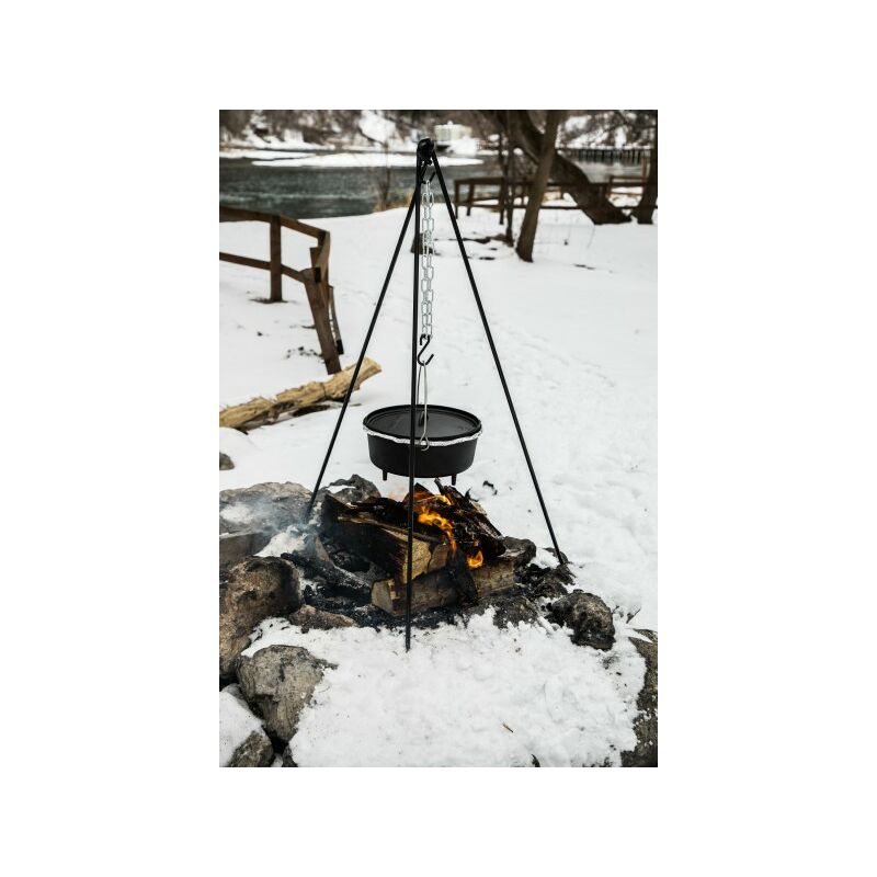 Camp Chef Feuertopf Dutch Oven Dreibein Tripod 50 Gusseisen