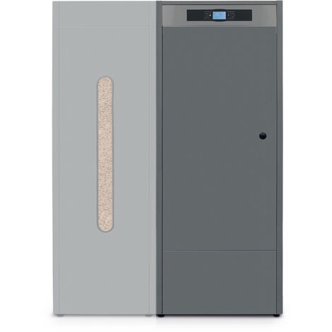Solarbayer Pelletkessel PLT-25 AC Compact 25 kW Pelletheizung Warmwasserboiler