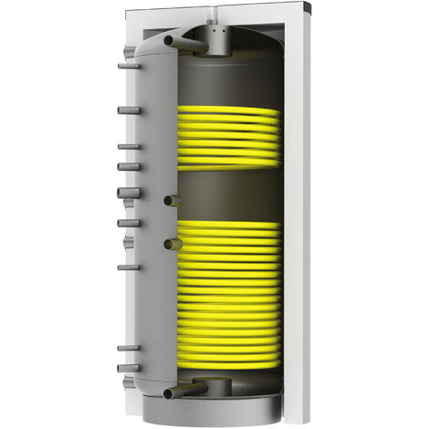Solarbayer Schichtleit Pufferspeicher SLS-500-2S Heizung Schichtleitspeicher