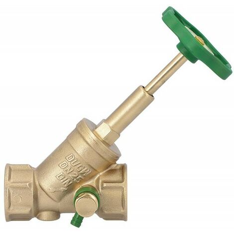 Schlösser Schrägsitzventil KFR Absperrventil Oberteil steigende Spindel DVGW Schrägschlitzventil mit Entleerung 1 1/2''