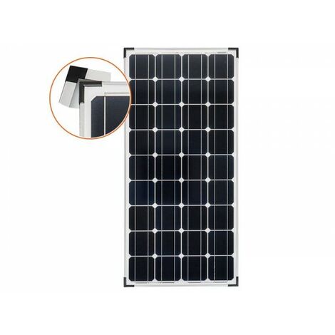 PV Modul Solaranlage Solar Photovoltaik 100 Wp Monokristallin Solarpanel  Solarzelle 19%
