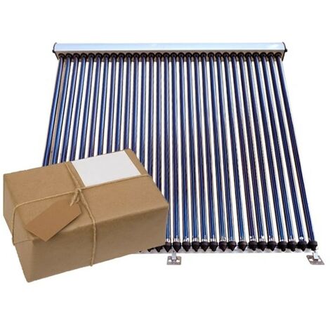 Vakuumröhrenkollektor Solarthermie Paket ETASunPro® VRK20 Solarkollektor Solar 24,80 m², 8 Kollektoren a 20 Röhren