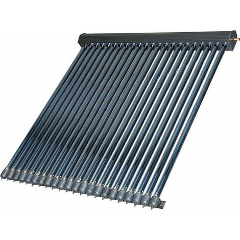 Uniprodo Vakuumröhrenkollektor 24 Röhren - 1,92m² Für 200-240 Liter Solar Warmwasser