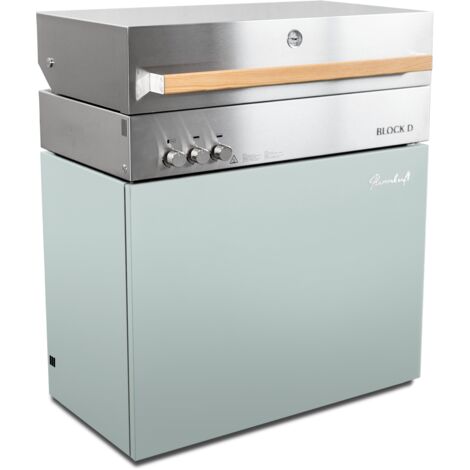 Flammkraft Block D Gasgrill Gen. 5 Pool 16 kW 75 bis 900°C BBQ Grill Gas