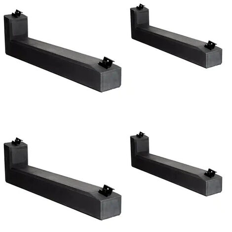 PV-Aufständerung Wattstone 10° Grad Feinbeton mit Zubehör 2 PV-Modul Ost-West 0% nach §12 Abs. 3 UstG