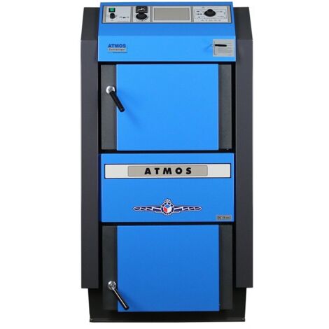 ATMOS Holzvergaserkessel DC50GSE Biomasseheizkessel 49 kW GSE Volllastkessel