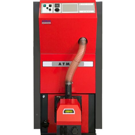 ATMOS Pelletkessel Kompakt PX10 inkl. Förderschnecke mit Pelletbrenner A25PX
