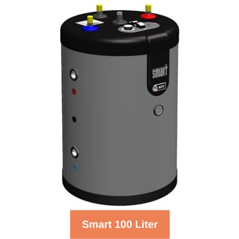 ACV Hochleistungsspeicher Smart 100-240 L Edelstahl dunkelgrau Wasserspeicher Smart 100 Liter