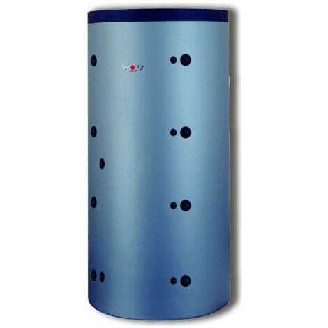 WOLF Pufferspeicher SPU-2-500 für Wärmepumpen Silber ohne Glattrohrwärmetauscher (1/2)