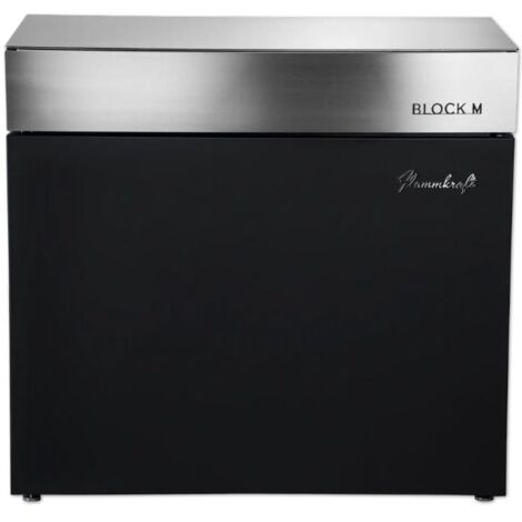 Flammkraft Outdoor-Küchenmodul BLOCK M Gen.5 Elfenbeinschwarz Grillmodul