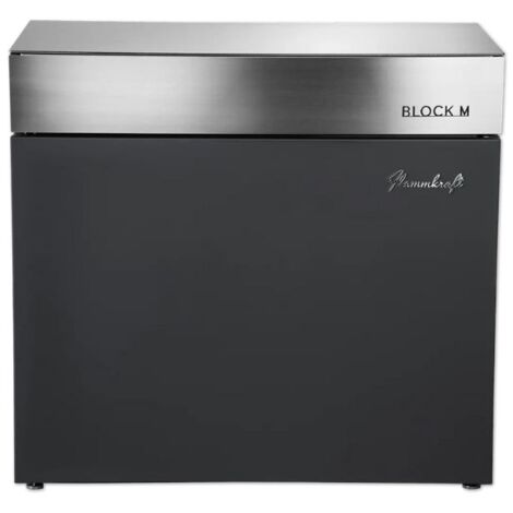 Flammkraft Outdoor-Küchenmodul BLOCK M Gen.5 Tiefumbra Grillmodul Kochmodul