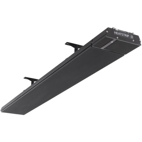 Heatstrip Design 2400 Watt Schwarz Elektroheizer Heizstrahler Wärme Heizstrahler