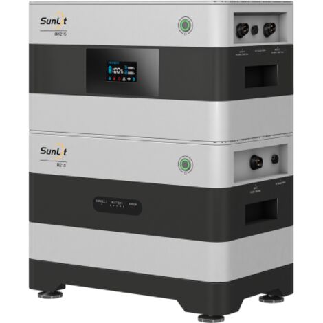 SunLit Balkonkraftwerkspeicher Duo Solar BK215+B215 4300Wh Balkonkraftwerk Solar 19%