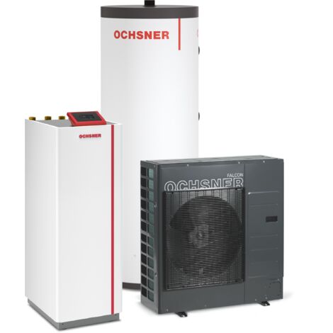 Ochsner Luft Wasser Wärmepumpe AIR FALCON 212 5,5 kW Heizung Komplett Set Wärme