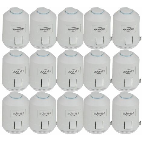 Stellantrieb Fußbodenheizung 230V M30x1,5 - 4 Stück Heizkreisverteiler Motor