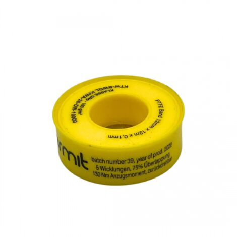Hochtemperaturbeständiges Solar Gewindedichtband (Grobgewinde) - 12m 5 Stück