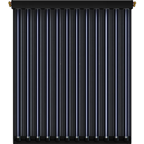 Solarbayer Röhrenkollektor CPC12 Nero Solar Solarthermie 2,18m² Vakuumröhren Solaranlage