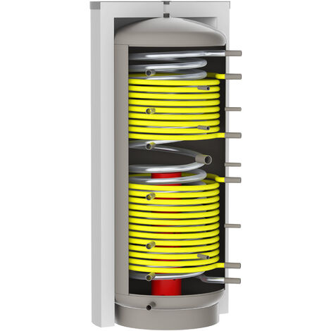 Solarbayer Hygiene Kombispeicher HSK ÖKO-700 Edelstahlwellrohrwärmetauscher