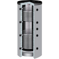 800 Liter TWL Hygienespeicher 90° KER2-800 2 Wärmetauscher 120mm Isolierung