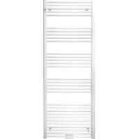 Badheizkörper Handtuchwärmer Weiß gerade Handtuchheizung Heizkörper Badezimmer 400 x 1400 mm